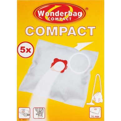Sacs aspirateur Standard WONDERBAG 5 UNIDADES 3221613010904