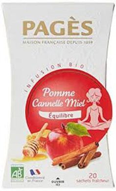 Infusion Pomme Cannelle - 30 sachets