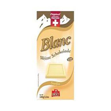 Tablettes de chocolat blanc, U (2 x100 g)  La Belle Vie : Courses en Ligne  - Livraison à Domicile