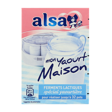 Nouveauté Alsa : ferments lactiques pour yaourt - chefNini