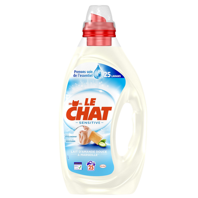 Le Chat Sensitive - Lessive Liquide - Lait d'amande douce et