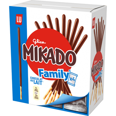 Mikado au chocolat au lait, Lu LOT DE 3 (3 x 90 g)