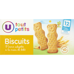 Biscuits Pour Bebe U Tout Petits Des 12 Mois Paquet De 150g Super U Hyper U U Express