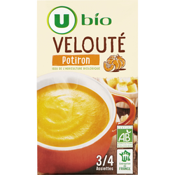 Veloute De Potiron U Bio Brique De 1l Super U Hyper U U Express Www Coursesu Com