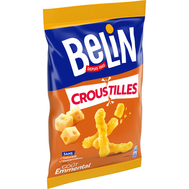 Belin - Pack de 30 sachets de 35g - Biscuit apéritif Croustilles