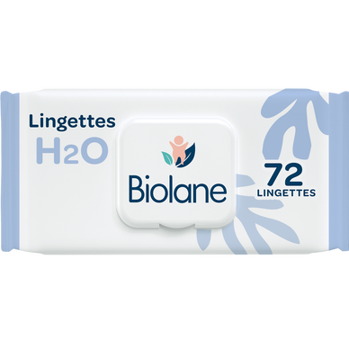 Biolane Lingettes Epaisses H2O x 10 lingettes