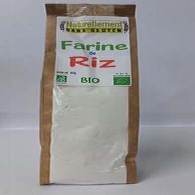 Farine de riz Bio NATURELLEMENT SANS GLUTEN 400g - Super U, Hyper U, U  Express 