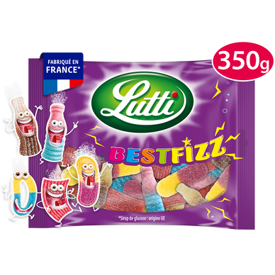 Best Fizz - Bonbons Lutti qui piquent - 100g