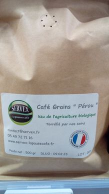 Café grain bio premium N6 SAN MARCO 500g - Super U, Hyper U, U Express 
