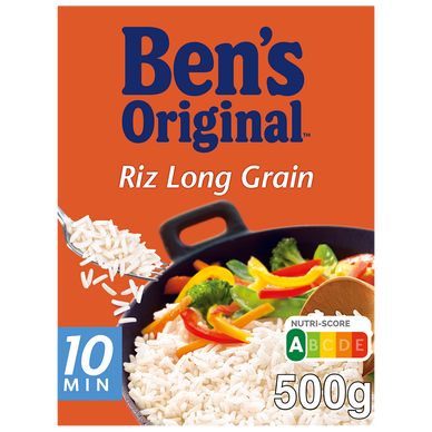 BEN'S ORIGINAL Riz Long Grain Vrac 10min 500g : : Epicerie