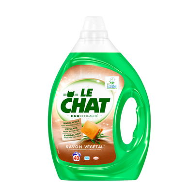 Lessive liquide sensitive LE CHAT 0% 1,89L 42 lavages - Super U, Hyper U, U  Express 
