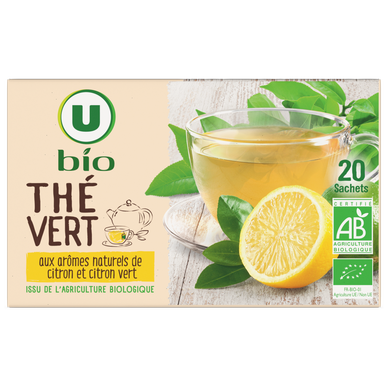 Thé vert bio - Citron