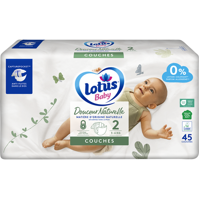 Lotus Baby Touch la protection optimale tout en douceur