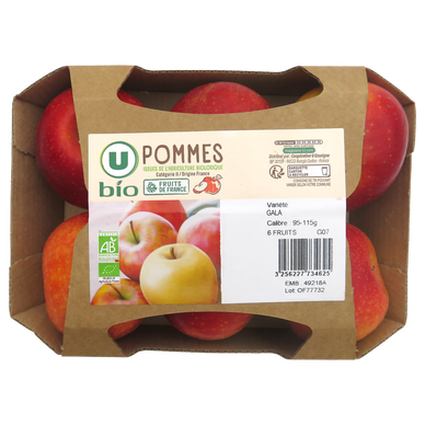 Pomme Gala : calories et composition nutritionnelle