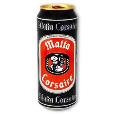Bière maltée sans alcool 50 cl Malta Corsaire lot de 6