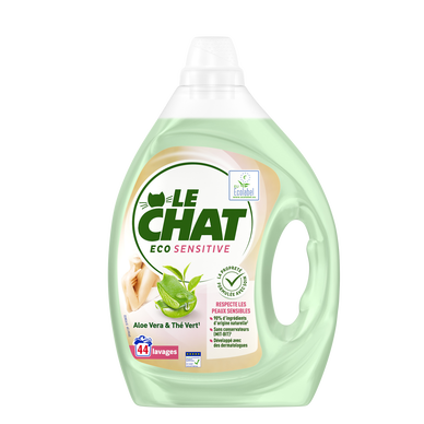 Achat / Vente Le Chat Lessive liquide Eco efficacité 44 lavages, 1,98L