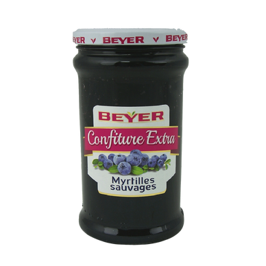 Confiture extra d'airelles sauvages, BEYER, 370g - Super U, Hyper