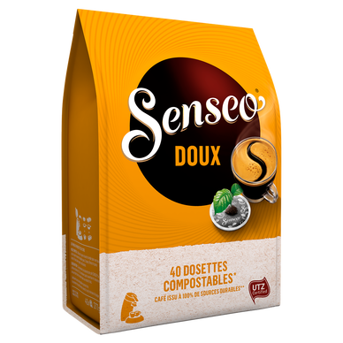 SENSEO Dosettes de café format spécial, harmonieux & doux x48