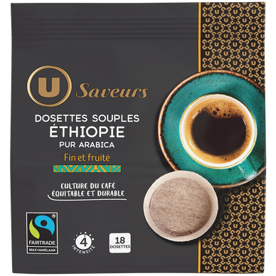 Dosettes Grand cru Éthiopie Moka compatibles Senseo® - SAS LJDV CAFE