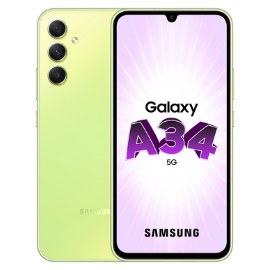 Samsung Galaxy A34 Mémoire 128 Go Ram 6 Go 5G 