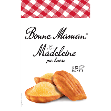 BONNE MAMAN Madeleines pur beurre 25g x 84