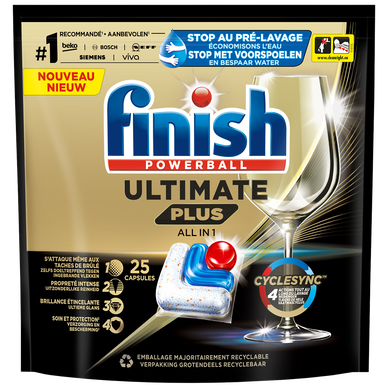 Tablette lave-vaisselle FINISH ULtimate Plus x25 - Super U, Hyper