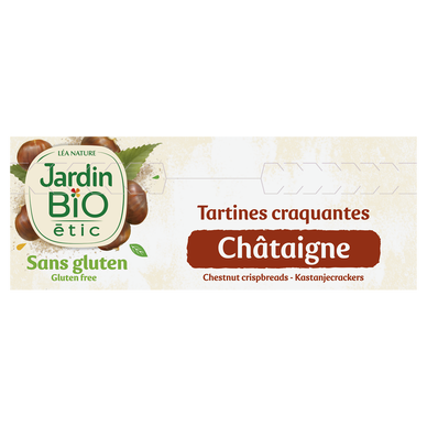 Tartines craquantes sarrasin sans gluten Bio JARDIN BIO ETIC le paquet de  150g