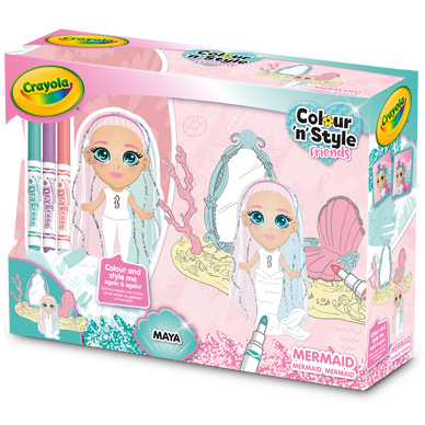 Loisir Créatif Colour'n'Style salon de beauté et sa poupée Sirène