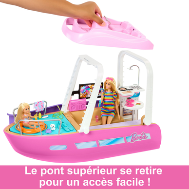 BARBIE - Le Bateau De Rêve De Barbie - Dès 3 ans - Super U, Hyper U, U  Express 
