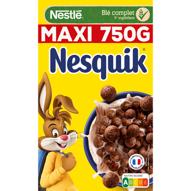 Nestlé Céréales au chocolat - La boîte de 750g : : Epicerie