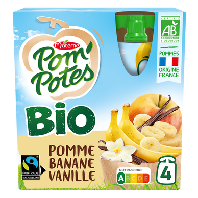 France BéBé Gourde Pomme-Banane-Carotte 100g