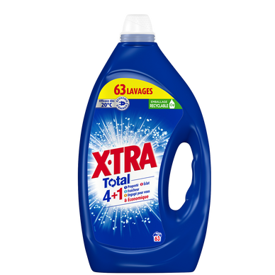 Lessive liquide concentrée, XTRA (63 lavages, 2.835 L)