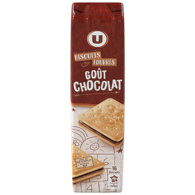 Biscuits fourrés au Cacao
