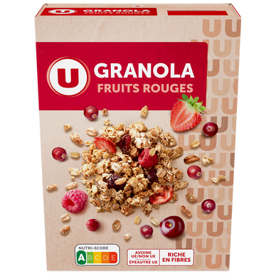 Granola Bio aux Fruits Rouges