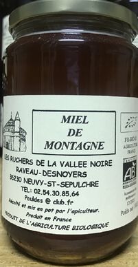 Miel de montagne 1kg