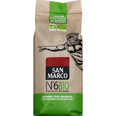Café en grain Bio SAN MARCO 500 grs - Epicerie Select