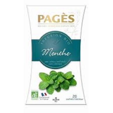Thé vert Menthe bio Pagès