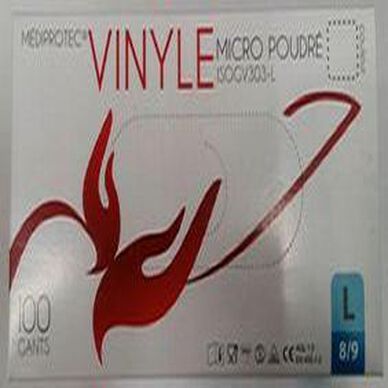 METRO PROFESSIONAL Gant vinyle taille S x 100