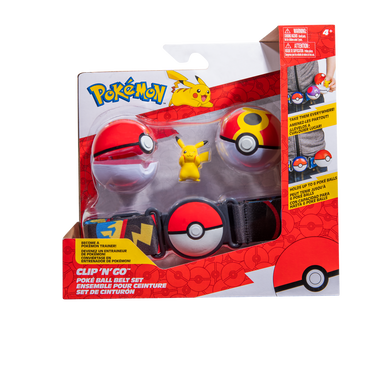Figurines Ceinture de Dresseur avec Poké ball - Goinfrex Pokémon - UltraJeux