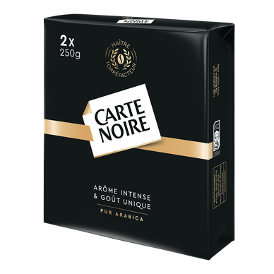 Café moulu classique Carte Noire 2x250g sur