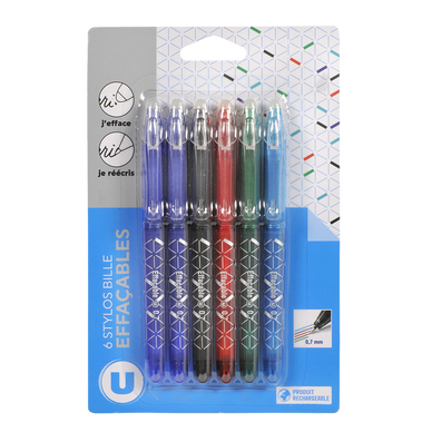 Stylo X7 finition gomme - Stylo pub