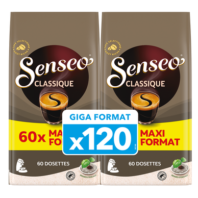 Café cappuccino dosette - Compatible SENSEO - x8 - Super U, Hyper U, U  Express 