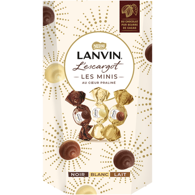 Escargot Lanvin chocolat Blanc