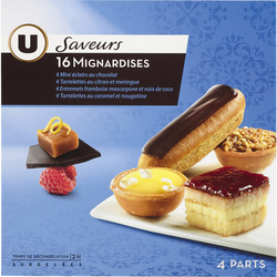 Mignardises Saveur U X16 Soit 210g Super U Hyper U U Express Www Coursesu Com