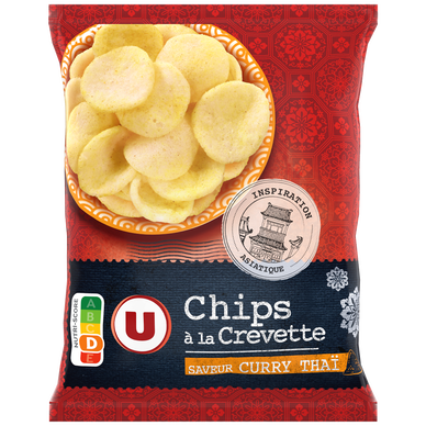 Chips à la crevette Bouton d'Or - Intermarché