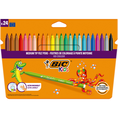 Feutres de coloriage Bic Kids magic x12 - Super U, Hyper U, U