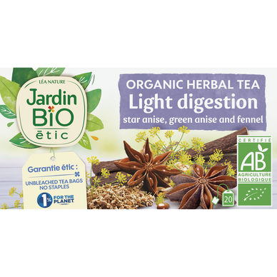 Thé vert digestion Jardin Bio - 30g