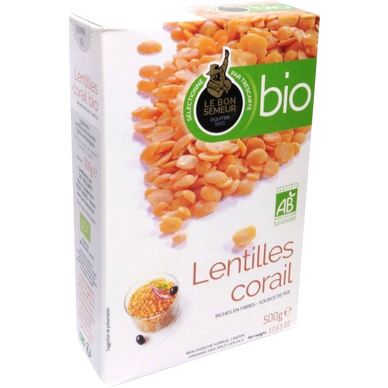 Lentilles Corail - 500gr