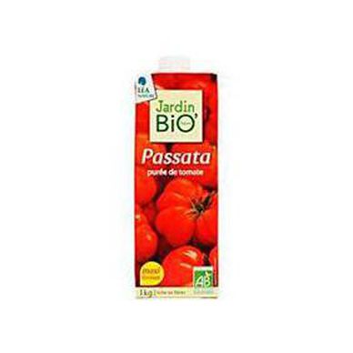 Puree de tomate JARDIN BIO, brique de 200g - Super U, Hyper U, U Express 