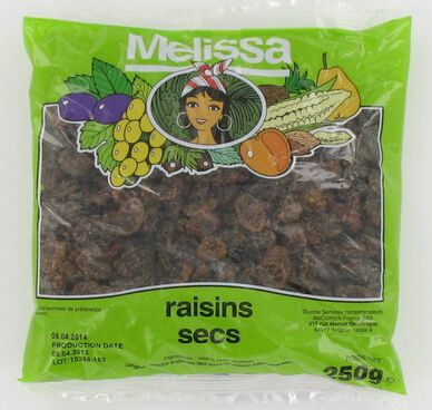 Raisins secs Sultanine - Sachet 200g - Super U, Hyper U, U Express 
